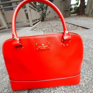 Kate Spade satchel red